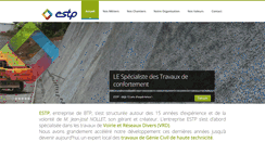 Desktop Screenshot of estp-btp.com
