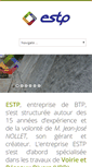 Mobile Screenshot of estp-btp.com